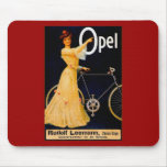 Opel Bicycles Vintage Advertisment Mousepad