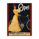 Opel Bicycles Vintage Advertisment postcards