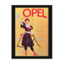 Opel - Vintage Bicycle Poster Art ( 1900 ) Post Cards