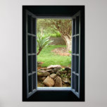 Open Blue Window posters