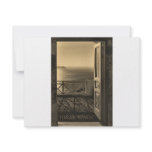 Open door-Retro invitations
