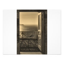 Open door-Retro Invitation