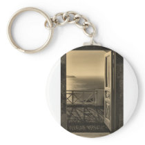 Open door-Retro Key Chains