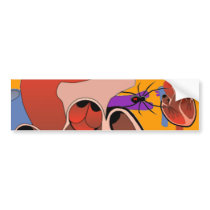 Open Hearted Bumper Stickers