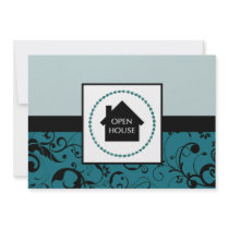 open house announcement : professional damask