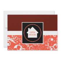 open house announcement : professional damask