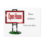Open House Postcard