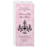 Open House Victorian Damask (pink) invitations