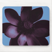 Open Lotus Flower Mousepads