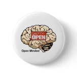 Open Minded buttons