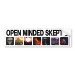 Open Minded Sceptic bumper stickers