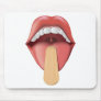 Open Mouth With Tongue Depressor Mousepad