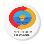 Open-Sea-Enterprises, There is a sea of opportu... magnets