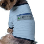 Open the Window doggie shirt!