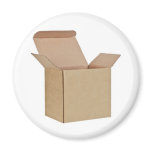 Opened cardboard box magnets
