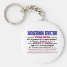 opening hours keychains