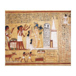 Opening of the Mouth Ceremony Book of the Dead Canvas Print