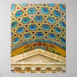 Opera House Ceiling, Budapest Print
