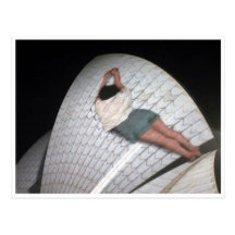 opera house vivid lady post card
