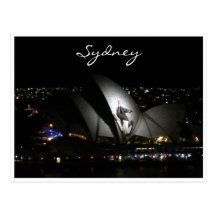 opera house vivid man post cards