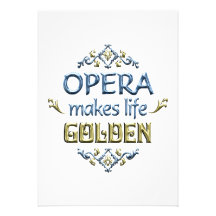 OPERA is Golden Custom Announcements