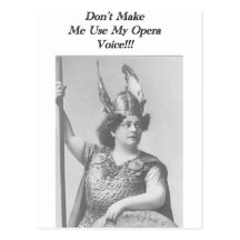 Opera Voice Postcards