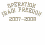 Operation Iraqi Freedom embroidered shirts
