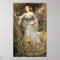 Ophelia (1905) Canvas Print