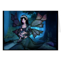 Ophelia artwork greeting card