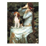 Ophelia-Beagle1 Post Card
