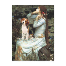 Ophelia-Beagle1 Post Card