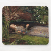 Ophelia by John Everett Millais mousepads