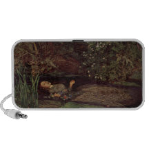 Ophelia by John Everett Millais Notebook Speaker