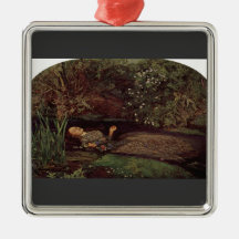 Ophelia by John Everett Millais Ornament
