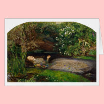 Ophelia by Millais cards