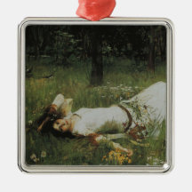 Ophelia [John William Waterhouse] Ornaments