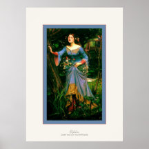 Ophelia ~ John William Waterhouse Posters