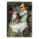Ophelia Seated - Basenji (K) cards