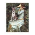 Ophelia Seated - Basenji (K) postcards