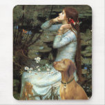 Ophelia Seated - Vizsla 1 mousepads