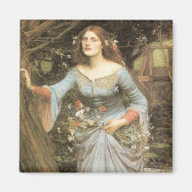 Ophelia Square Magnet