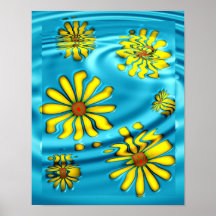 Ophelia's Daisies Posters
