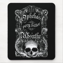 Ophelia's Very Bitter Absinthe Mouse Pad