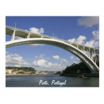 Oporto Arrábida Bridge postcard