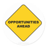 Opportunities Ahead - Sticker