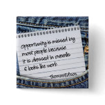 Opportunities Inspirational Button