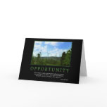 Opportunity Greeting Card