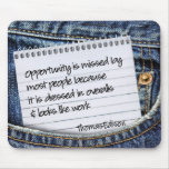 Opportunity Inspirational Mousepad
