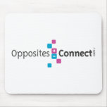 Opposites Connect Mouse Pad mousepads