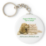 Opt to Adopt- KEYCHAIN